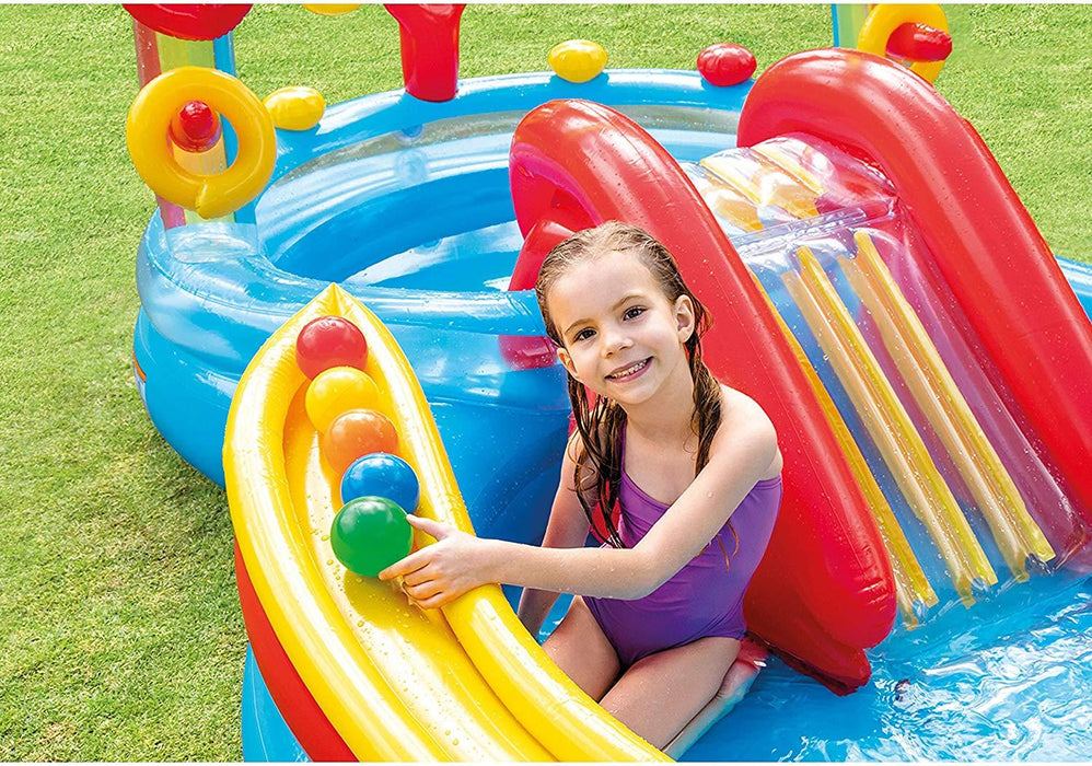 Intex 57453 Rainbow Ring Play Centre Pool  for kids