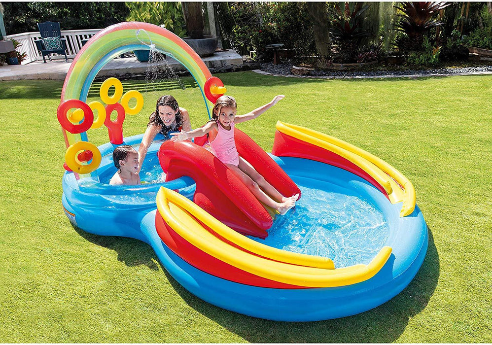 Intex 57453 Rainbow Ring Play Centre Pool  in Lahore