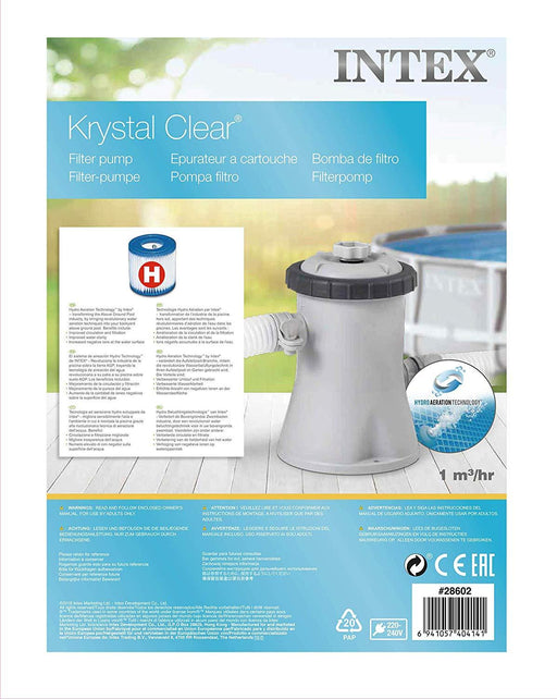 Intext Krystal Clear Filter Pump 28602 