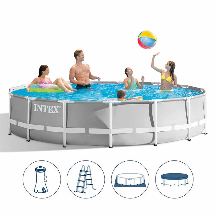 Intex Prism Frame Pool round with Filter Pump in Pakistan