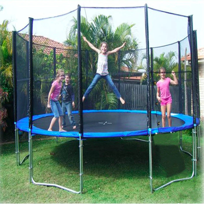 Kids Jumping Trampoline 12ft with Stairs & Net