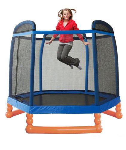 Kids Trampoline Jumping JB-7FT DLX