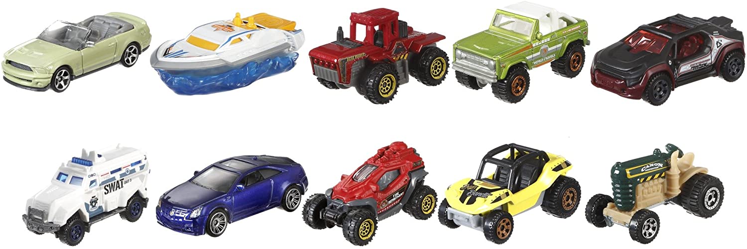 Matchbox pack of 9 Assorted vehicles X7111