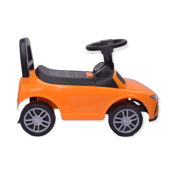 Junior Kids Push Car Orange