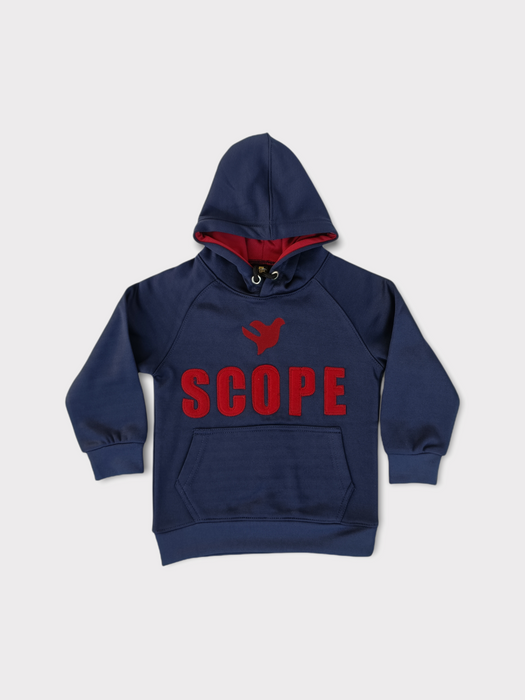 SCOPE EMBROIDERED PATCHE HOOD