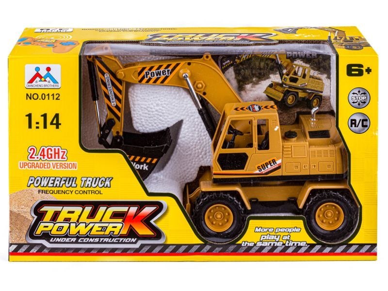 Rechargeable RC Power Construction Truck 2.4Ghz