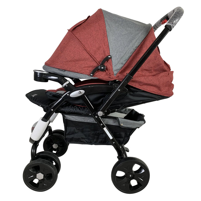 Baby Stroller Black with Cover