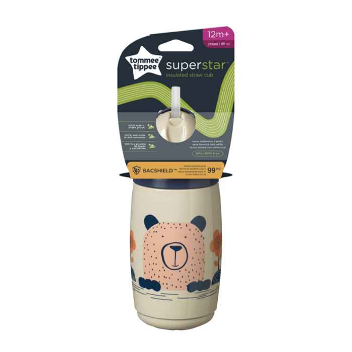 Tommeee Tippee Insulated Straw Cup 266ml