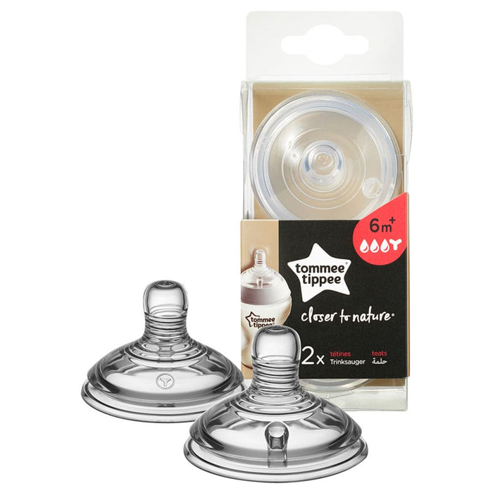 Tommee Tippee Thick Feed Nipple Pack of 2