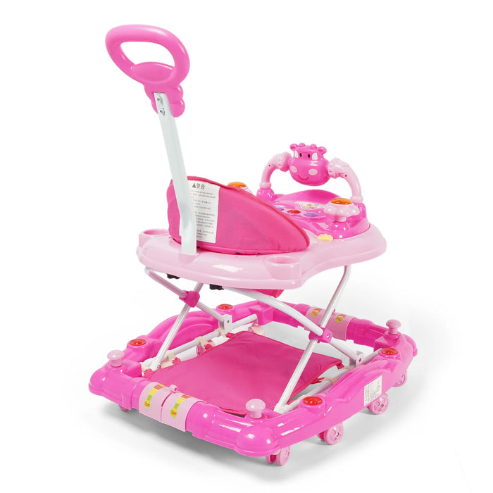 Baby 2 in 1 Musical Walker With Parent Rod
