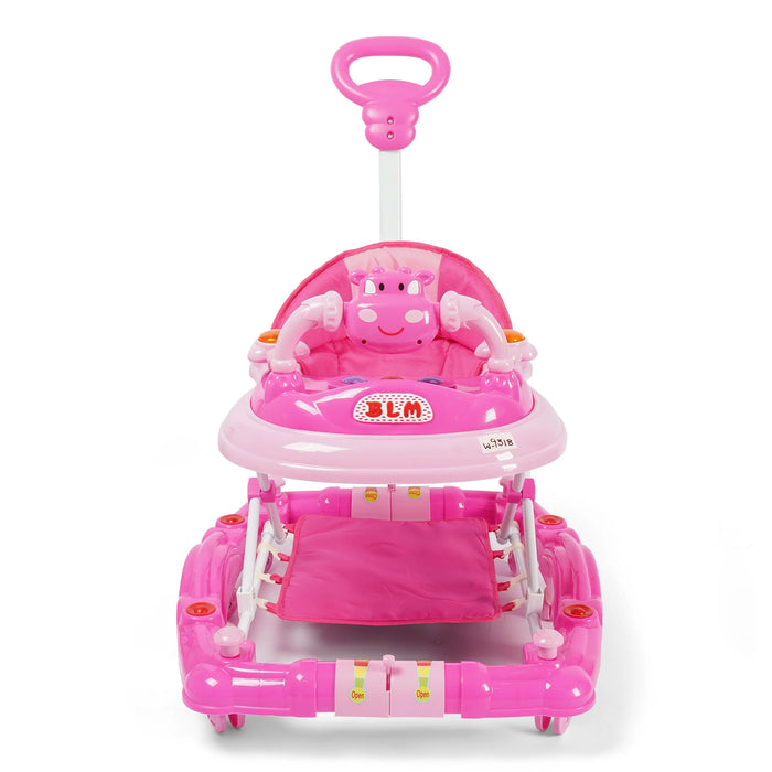 Baby 2 in 1 Musical Walker With Parent Rod