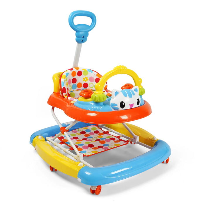 New Kitty Dotted Style 3 in 1 Baby Walker