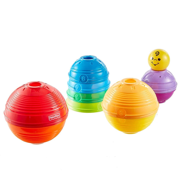 Fisher Price Stack & Roll Cups Play Ball W4472
