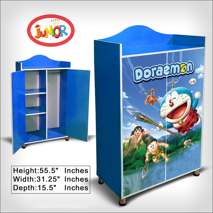 Doraemon Double Door Kids Wardrobe