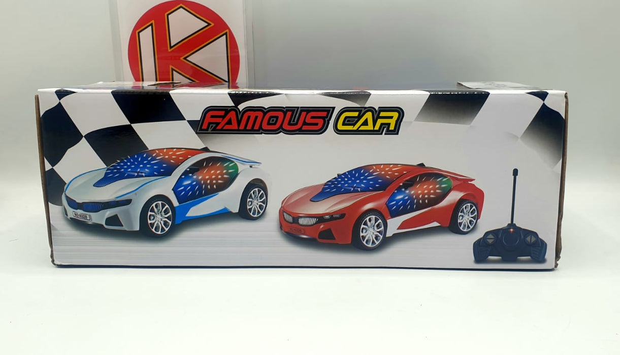 Famous 3-D Light Model Car For Kids RC