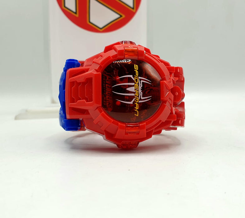 Machine Armor Deformation Series Watch Transform into SpiderMan Robot Toy for kids