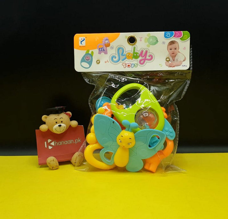 Baby Rattle Teether Set Pack of 4