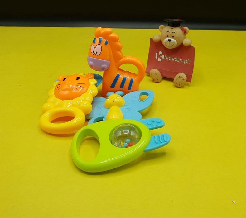 Baby Rattle Teether Set Pack of 4