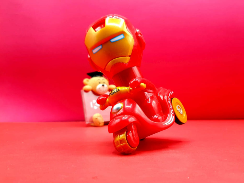 Iron Man Scooter Fun Pressure Toy _ PAR
