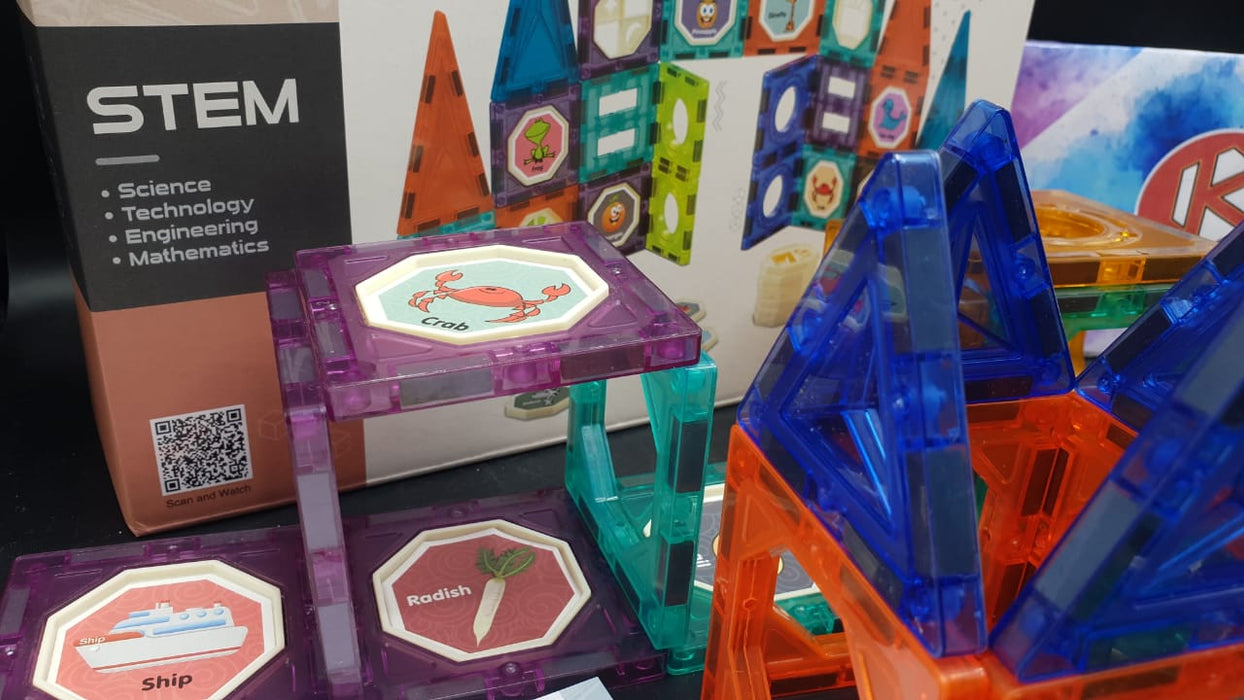 Magic Magnetic Construction Magnetic Blocks 52 PCS
