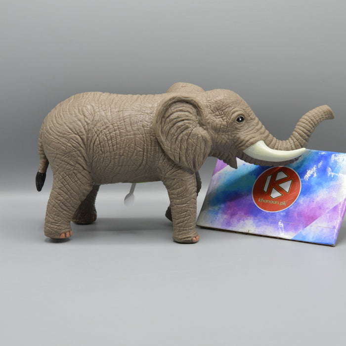Soft Rubber Cute Elephant Figure with Sound