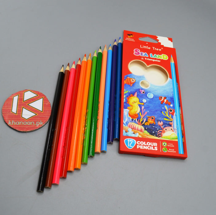 Little Tree Sea Land Pencil Color Set