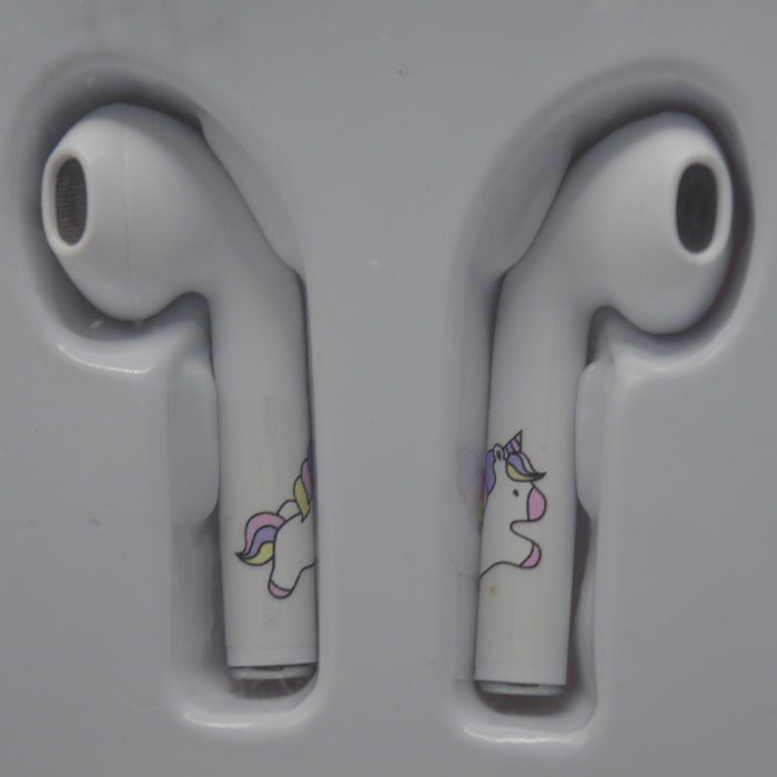 Unicorn Wireless Earbuds with Keychain
