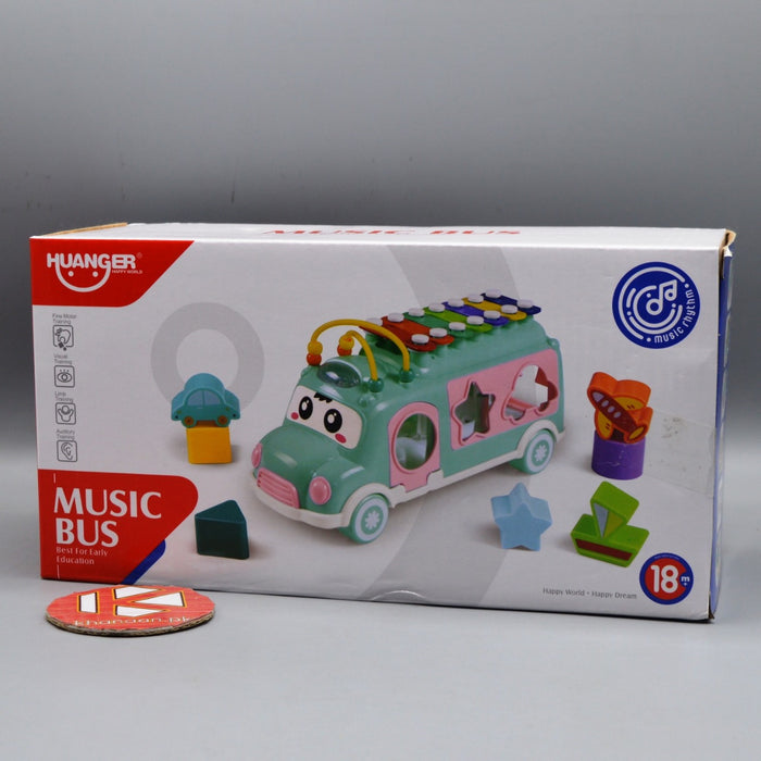 Baby Musical Hand Knock Xylophone Bus