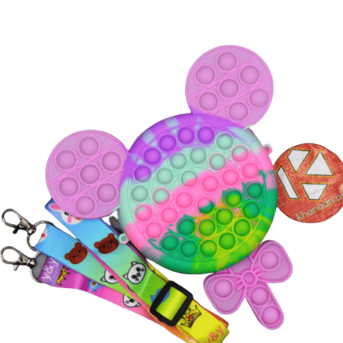 Mickey Mouse Bag Push Pop It Bubble Fidget