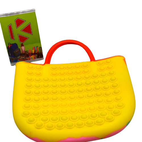 Duck Theme Hand Bag Push Pop It Bubble Fidget