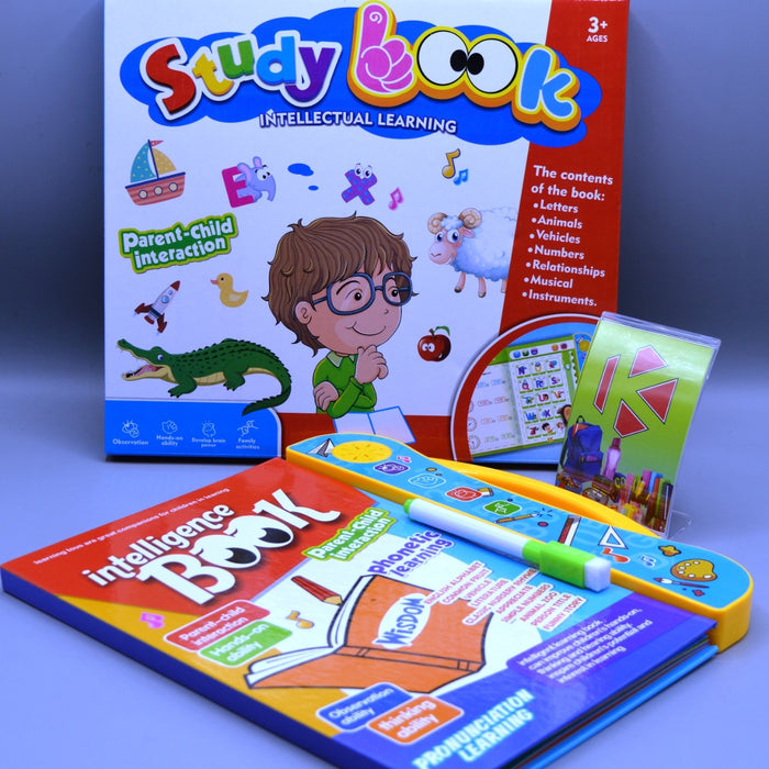 Language Book Early Learning Reading Study Toy
