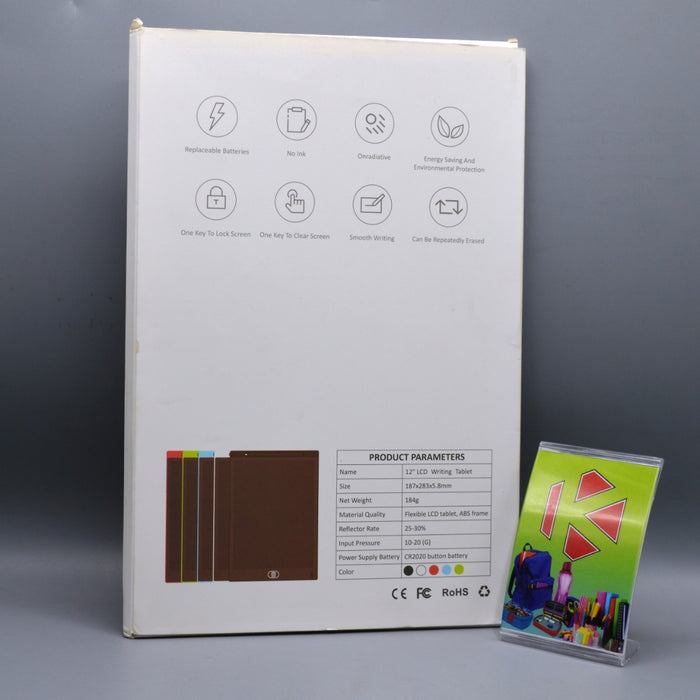 12" LCD Writing Tablet - Digital Drawing Board for Kids