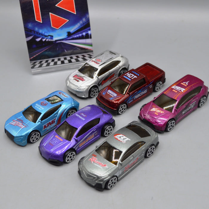 Super Model Diecast Cars Pack of 6