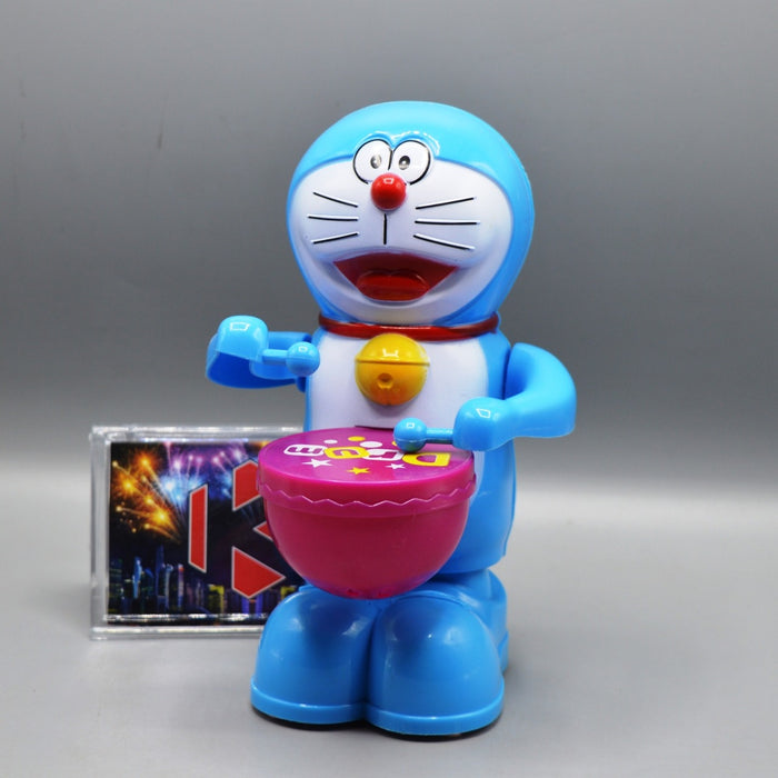 Happy Doraemon Beat The Drum With Light & Sound
