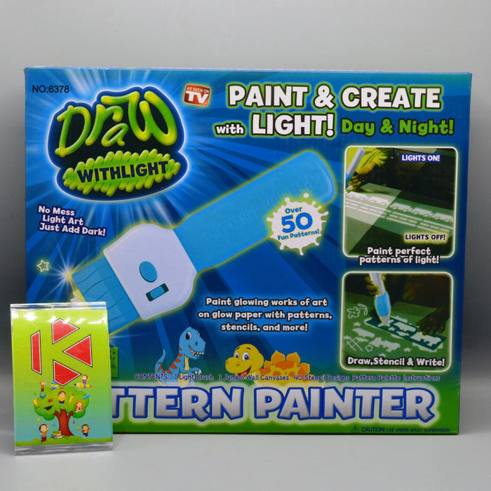 LED Glowing Pattern Painter Toy