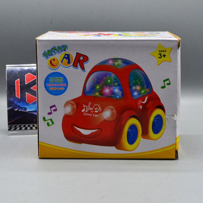 Funny Cartoon Car with Light and Sound