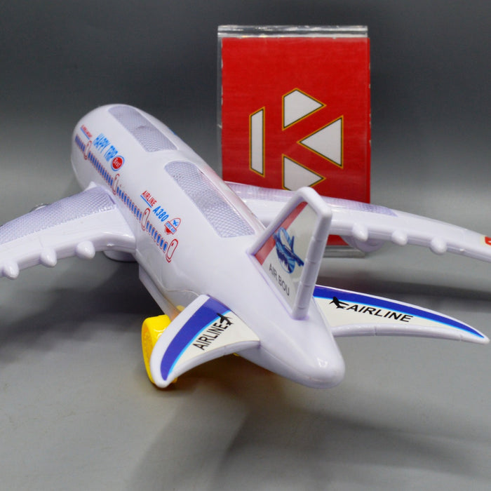 Electric Airplane with Light & Sound