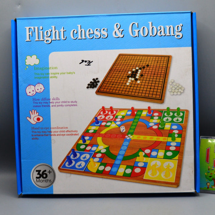 Ludo and Gobang 2 in 1  Board Game