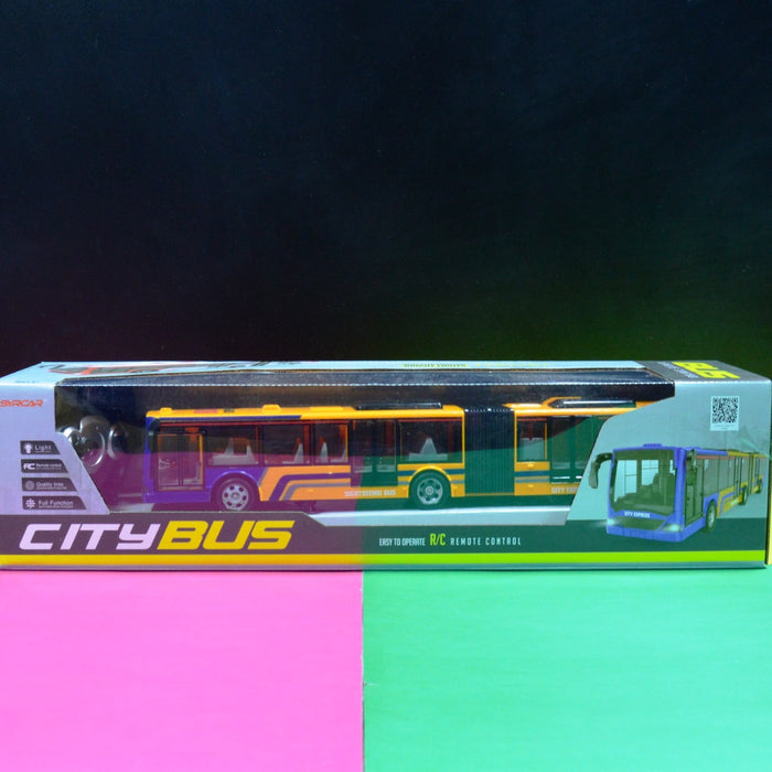 RC Express City Bus Rechargeable with Light and Sound