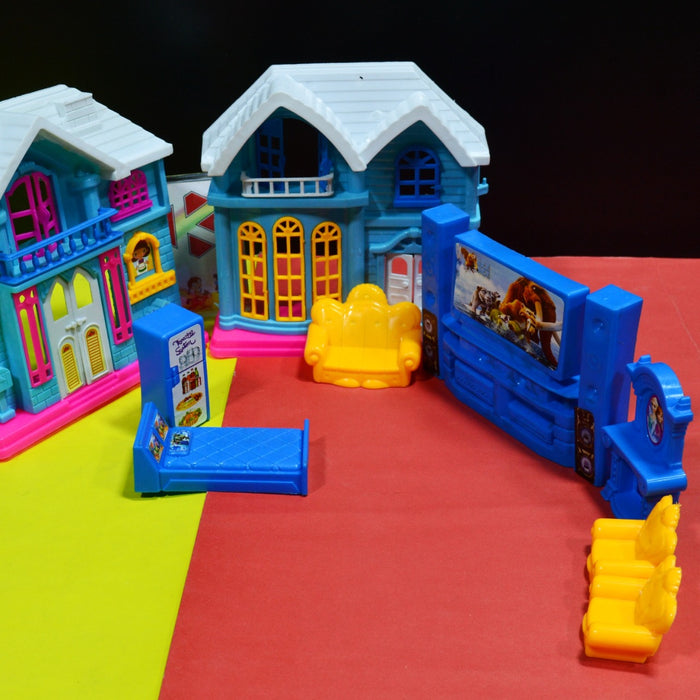 Beautiful Frozen Doll House with Doll
