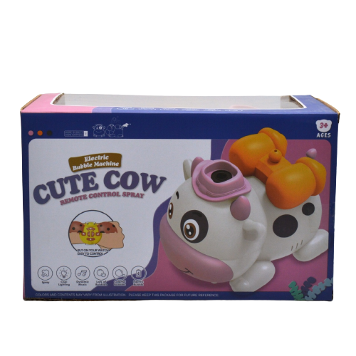 RC Cute Bubble Cow with Light and Music