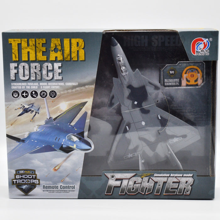 Remote Control Fighter Airplane with Light and Sound