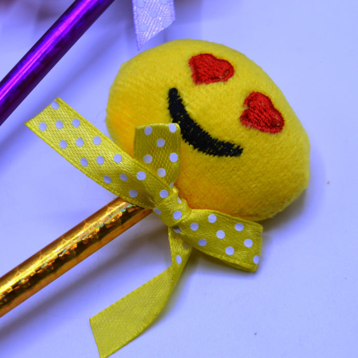 Emoji Theme Attractive Lead Pencils Pack of 12