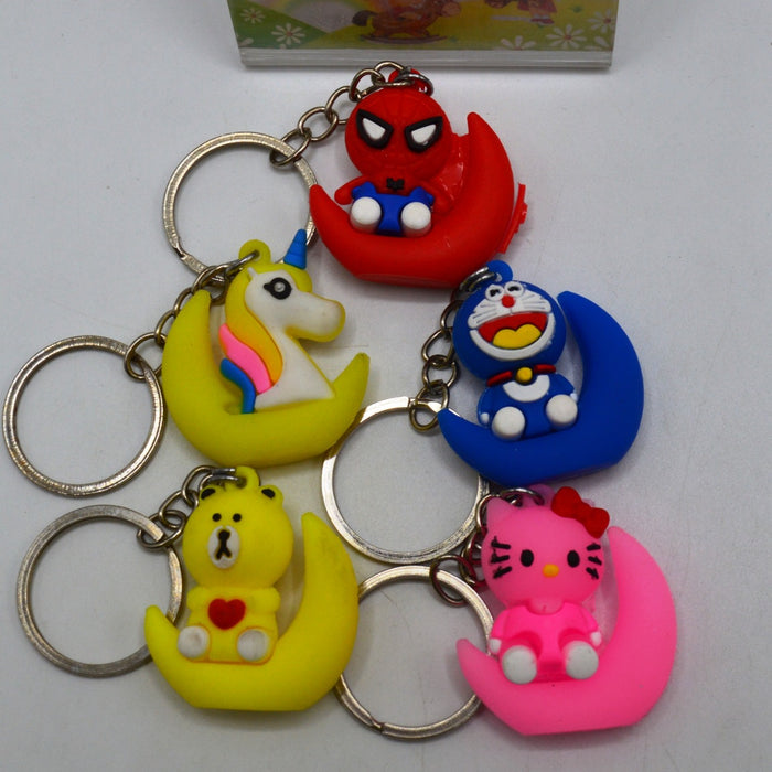 Cartoon Character Keychain pack of 5