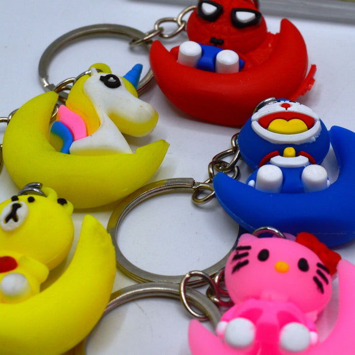 Cartoon Character Keychain pack of 5