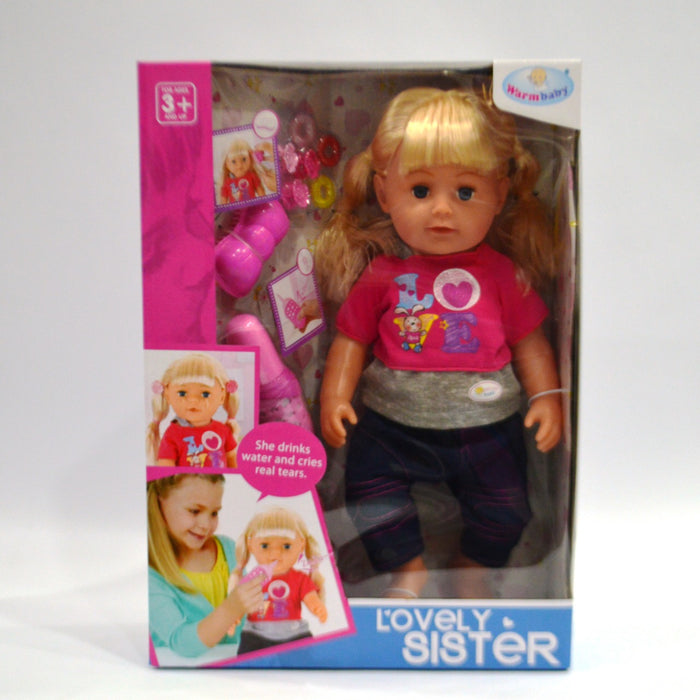 Lovely Sister Doll with Accessories