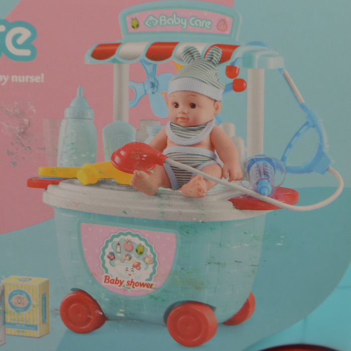 Baby Care Cart with Accessories