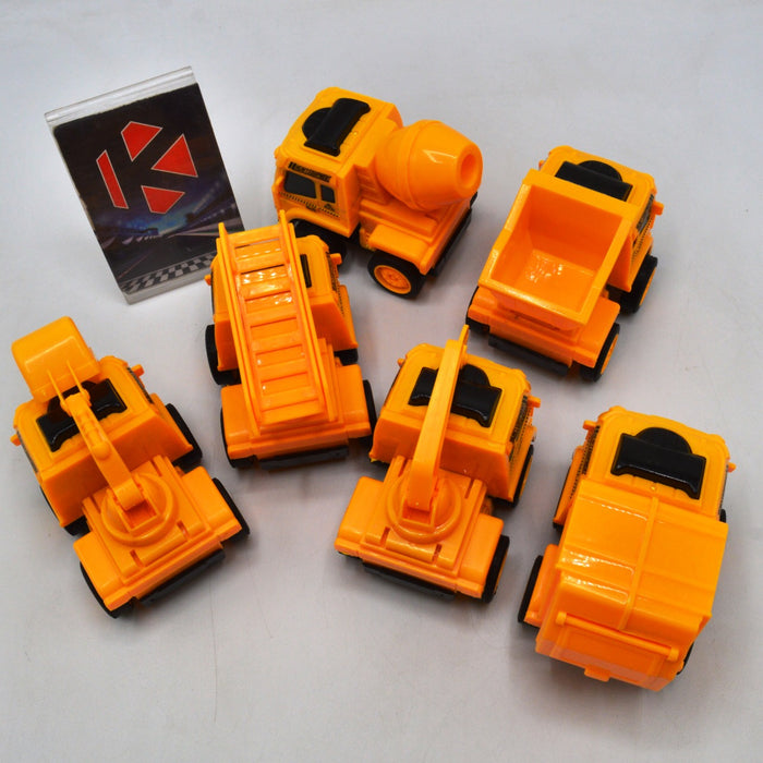 Construction Truck Pack of 6