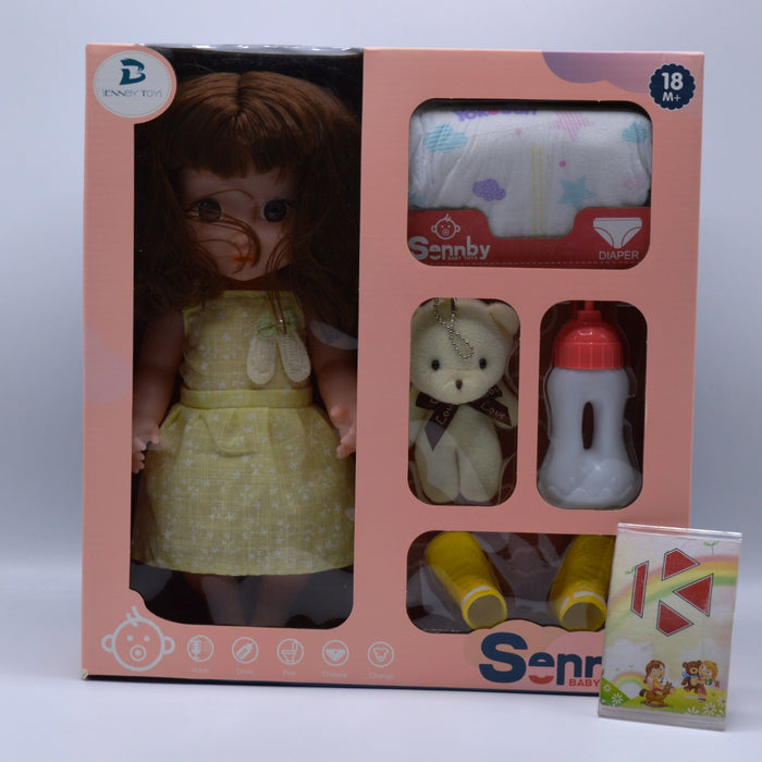 Sennby Baby Doll With Accessories