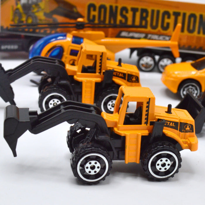 Diecast City Hero Construction Playset